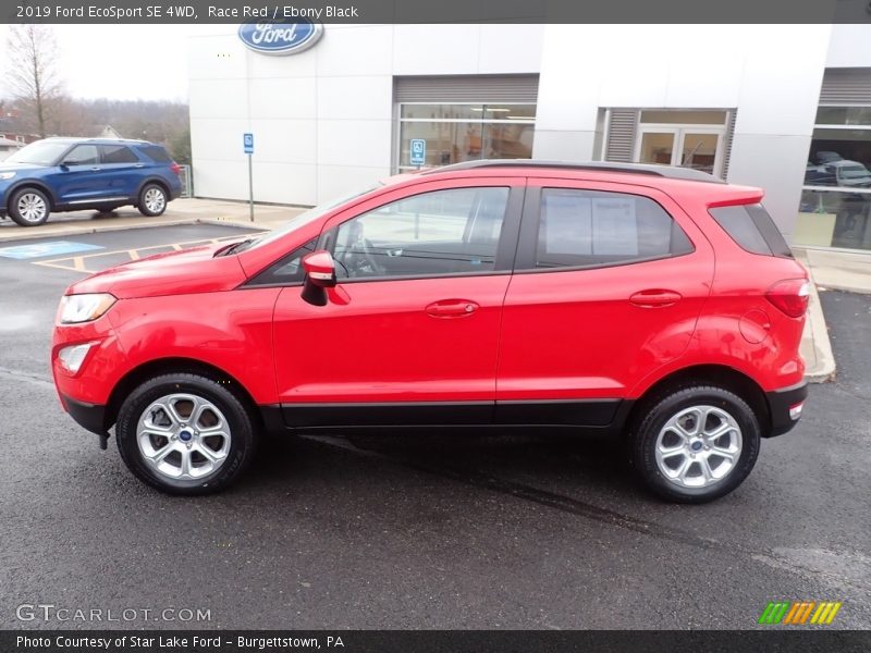 Race Red / Ebony Black 2019 Ford EcoSport SE 4WD