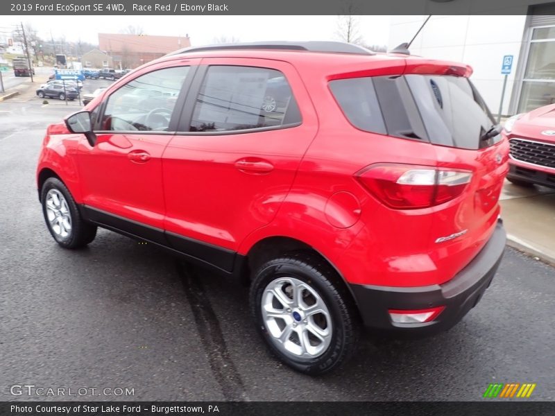 Race Red / Ebony Black 2019 Ford EcoSport SE 4WD