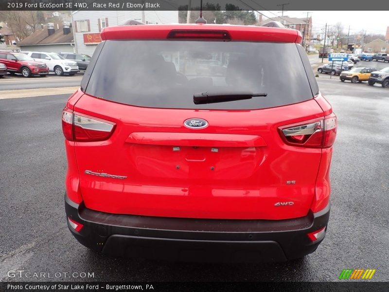 Race Red / Ebony Black 2019 Ford EcoSport SE 4WD