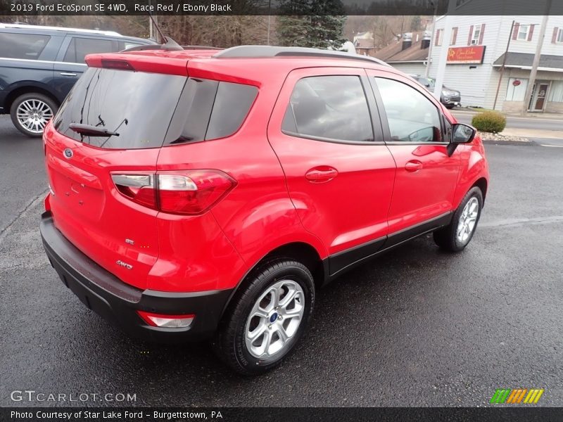 Race Red / Ebony Black 2019 Ford EcoSport SE 4WD