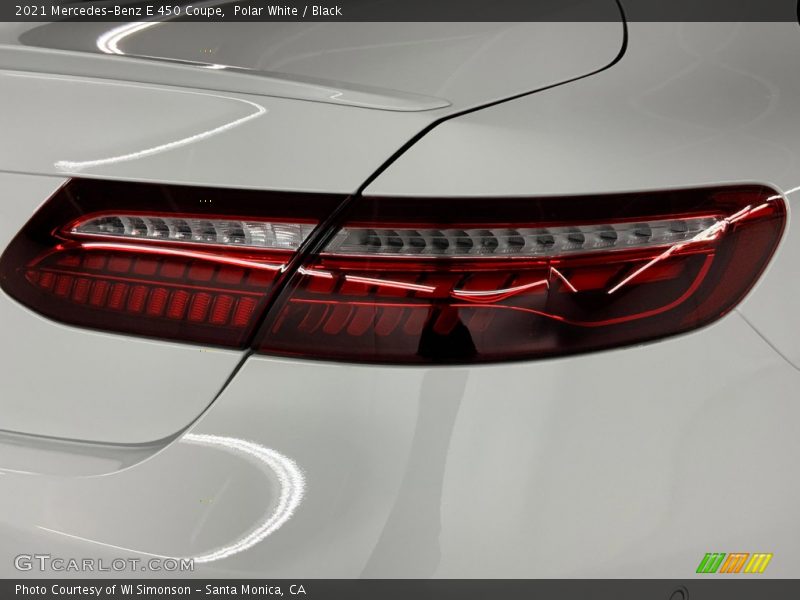 Polar White / Black 2021 Mercedes-Benz E 450 Coupe
