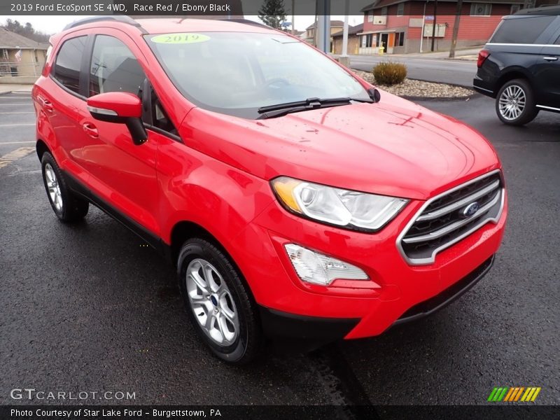 Race Red / Ebony Black 2019 Ford EcoSport SE 4WD