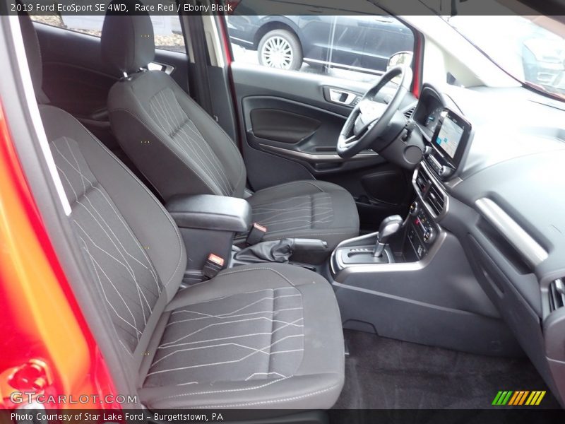 Race Red / Ebony Black 2019 Ford EcoSport SE 4WD