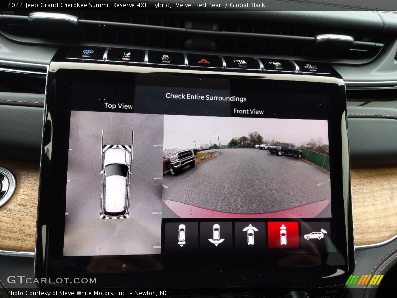 Velvet Red Pearl / Global Black 2022 Jeep Grand Cherokee Summit Reserve 4XE Hybrid
