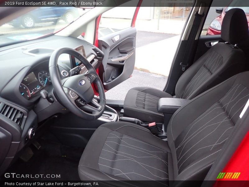 Race Red / Ebony Black 2019 Ford EcoSport SE 4WD