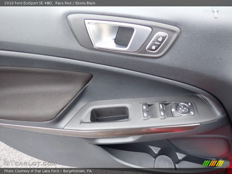 Race Red / Ebony Black 2019 Ford EcoSport SE 4WD