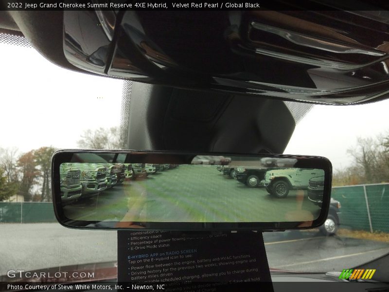 Velvet Red Pearl / Global Black 2022 Jeep Grand Cherokee Summit Reserve 4XE Hybrid