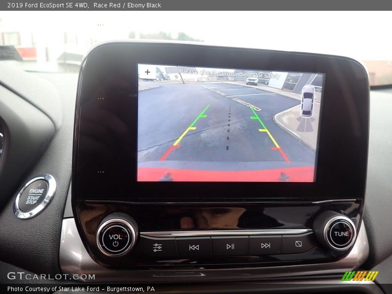 Race Red / Ebony Black 2019 Ford EcoSport SE 4WD