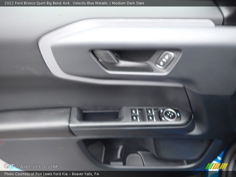 Velocity Blue Metallic / Medium Dark Slate 2022 Ford Bronco Sport Big Bend 4x4
