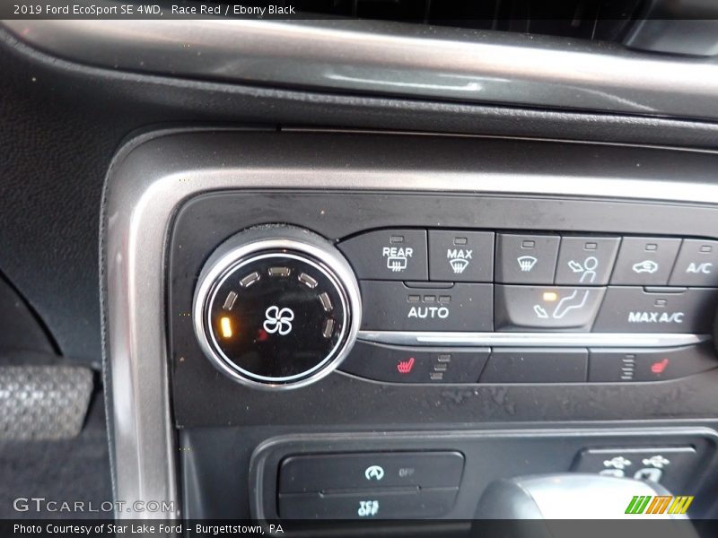 Race Red / Ebony Black 2019 Ford EcoSport SE 4WD