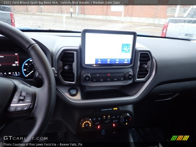 Velocity Blue Metallic / Medium Dark Slate 2022 Ford Bronco Sport Big Bend 4x4