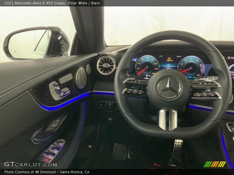 Polar White / Black 2021 Mercedes-Benz E 450 Coupe