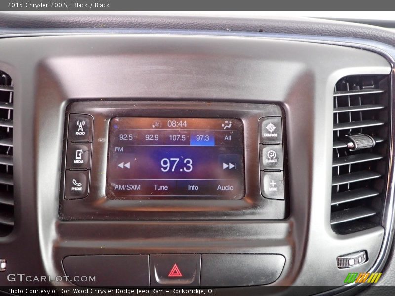 Black / Black 2015 Chrysler 200 S