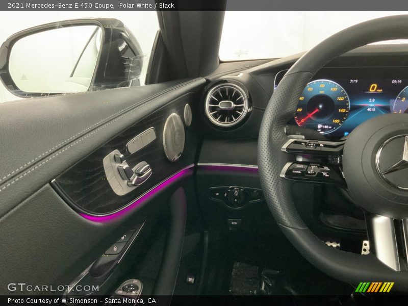 Polar White / Black 2021 Mercedes-Benz E 450 Coupe