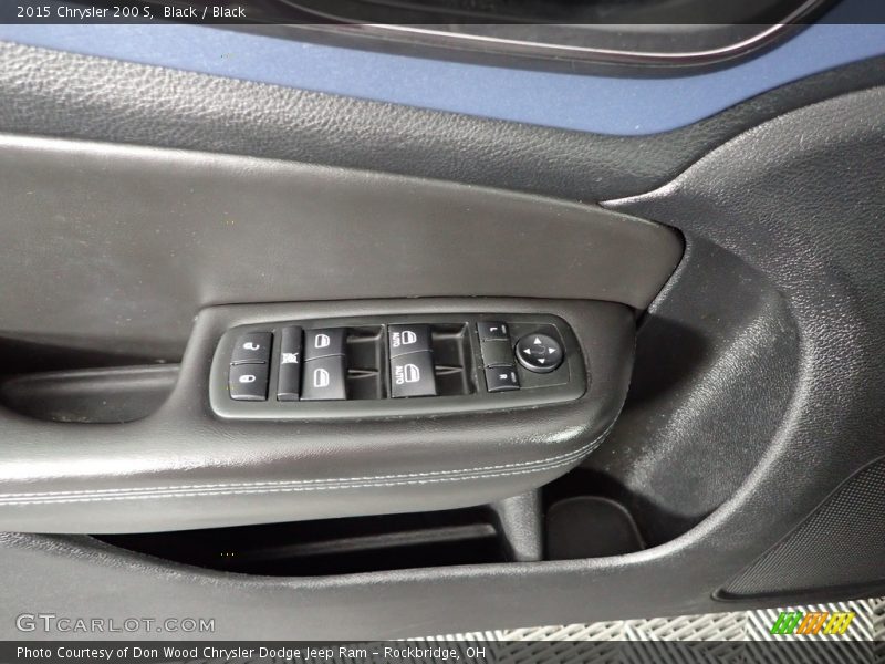 Black / Black 2015 Chrysler 200 S
