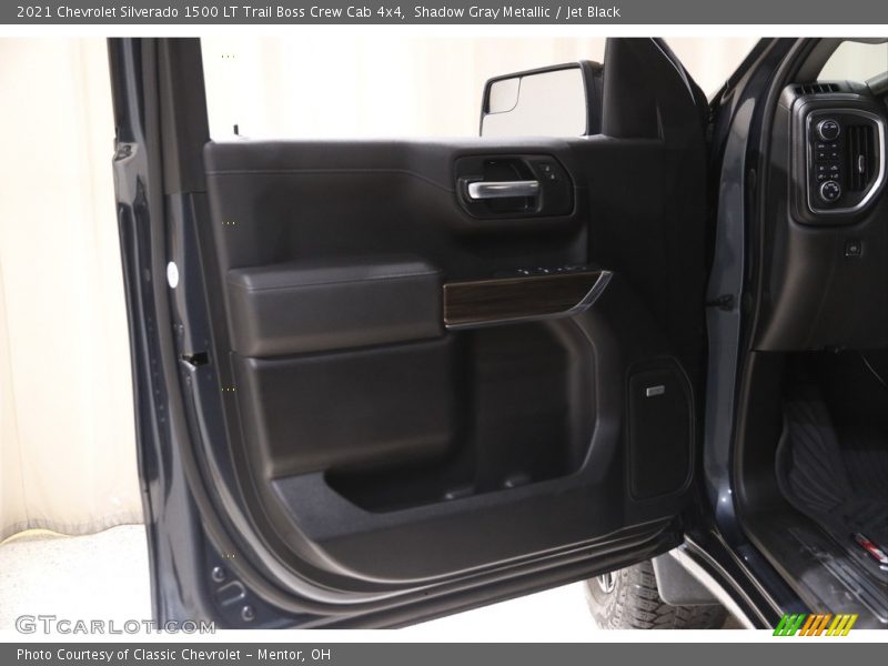 Shadow Gray Metallic / Jet Black 2021 Chevrolet Silverado 1500 LT Trail Boss Crew Cab 4x4