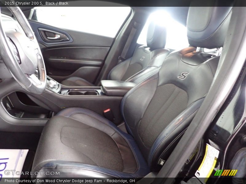 Black / Black 2015 Chrysler 200 S