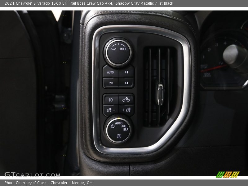 Shadow Gray Metallic / Jet Black 2021 Chevrolet Silverado 1500 LT Trail Boss Crew Cab 4x4