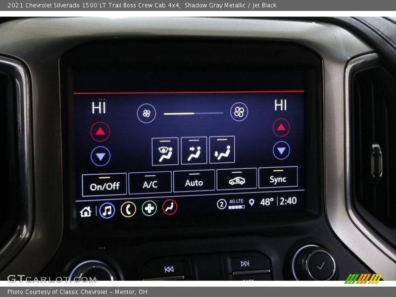 Shadow Gray Metallic / Jet Black 2021 Chevrolet Silverado 1500 LT Trail Boss Crew Cab 4x4