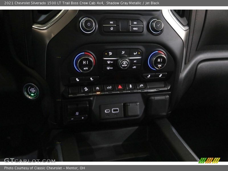 Shadow Gray Metallic / Jet Black 2021 Chevrolet Silverado 1500 LT Trail Boss Crew Cab 4x4