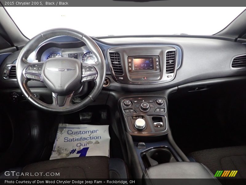 Black / Black 2015 Chrysler 200 S