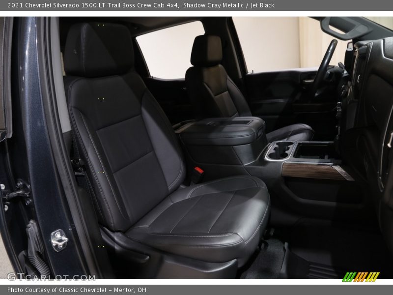 Shadow Gray Metallic / Jet Black 2021 Chevrolet Silverado 1500 LT Trail Boss Crew Cab 4x4