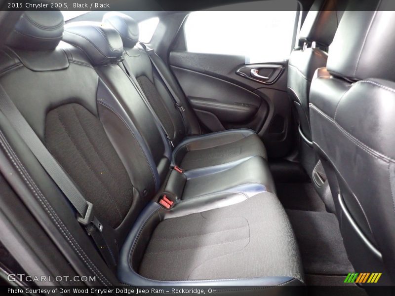 Black / Black 2015 Chrysler 200 S
