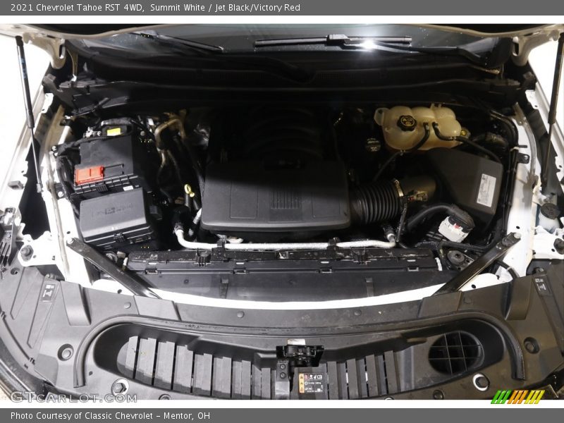 Summit White / Jet Black/Victory Red 2021 Chevrolet Tahoe RST 4WD