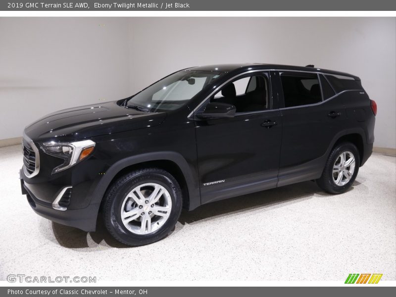 Ebony Twilight Metallic / Jet Black 2019 GMC Terrain SLE AWD