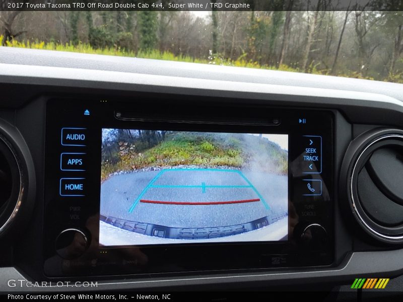 Super White / TRD Graphite 2017 Toyota Tacoma TRD Off Road Double Cab 4x4