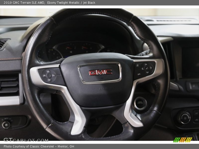 Ebony Twilight Metallic / Jet Black 2019 GMC Terrain SLE AWD