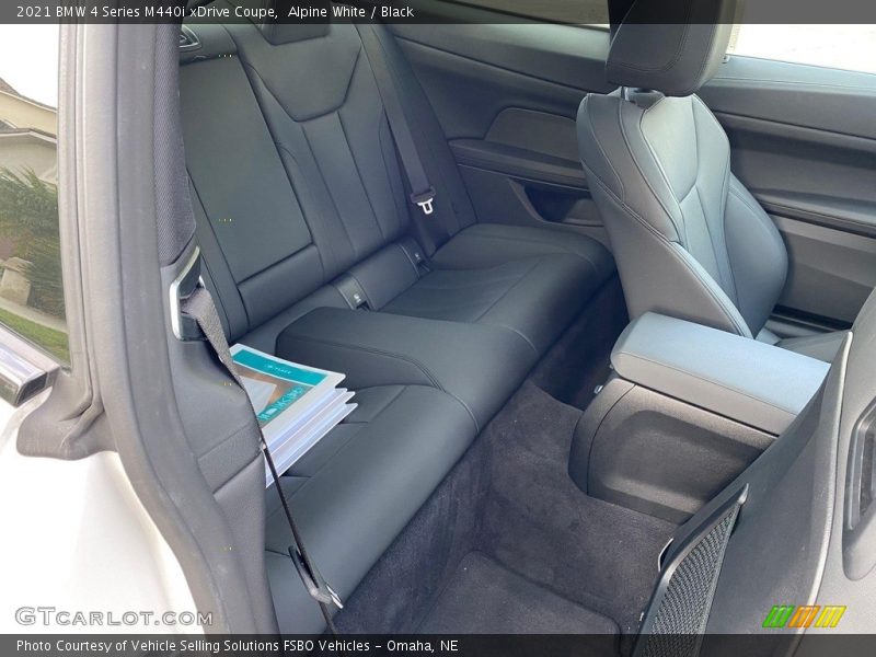 Rear Seat of 2021 4 Series M440i xDrive Coupe