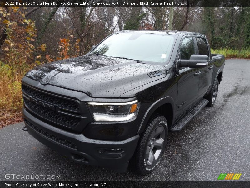 Diamond Black Crystal Pearl / Black 2022 Ram 1500 Big Horn Built-to-Serve Edition Crew Cab 4x4