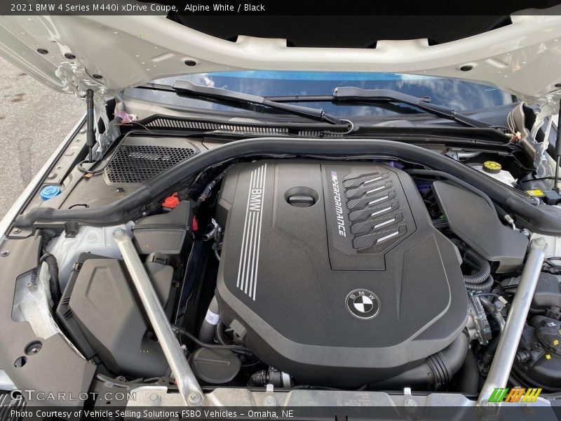  2021 4 Series M440i xDrive Coupe Engine - 3.0 Liter DI TwinPower Turbocharged DOHC 24-Valve Inline 6 Cylinder