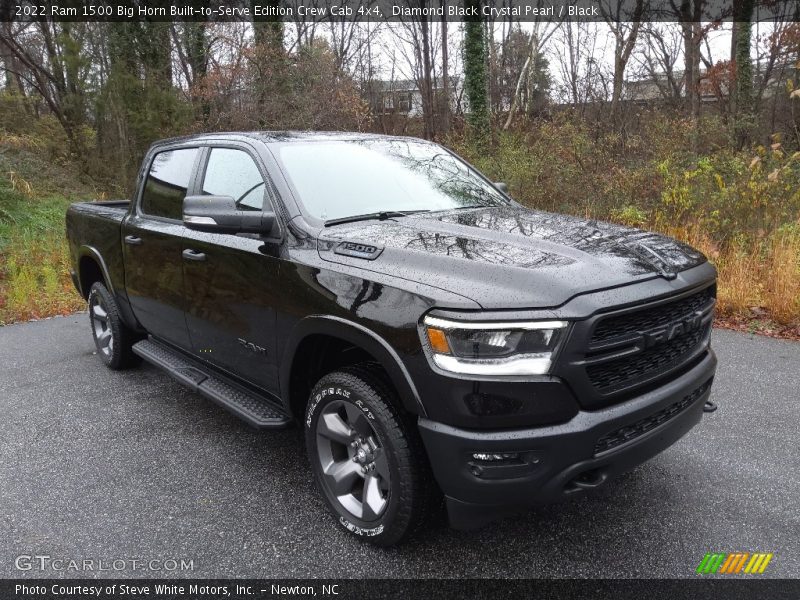 Front 3/4 View of 2022 1500 Big Horn Built-to-Serve Edition Crew Cab 4x4