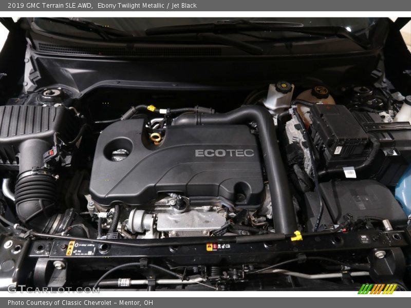 Ebony Twilight Metallic / Jet Black 2019 GMC Terrain SLE AWD