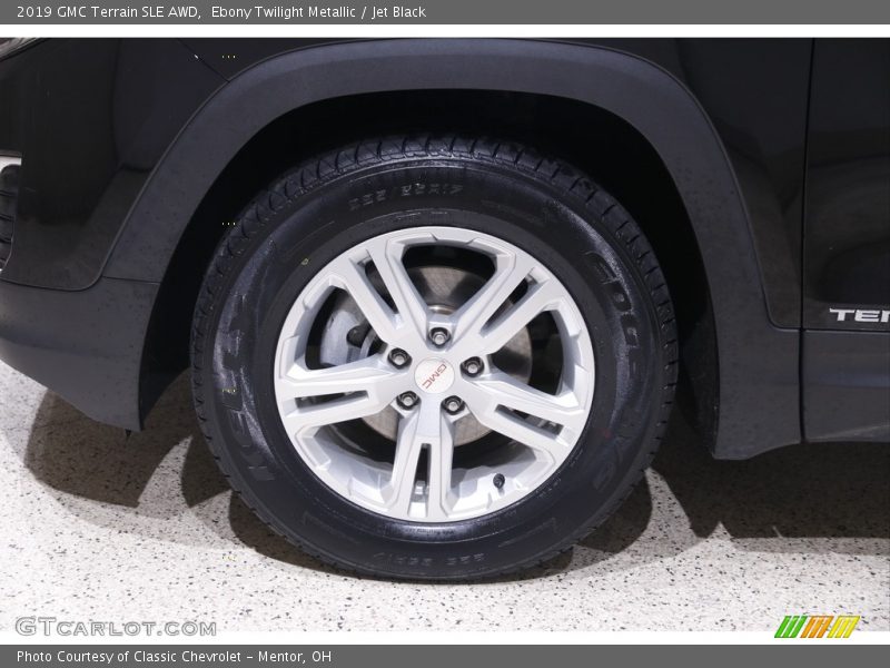 Ebony Twilight Metallic / Jet Black 2019 GMC Terrain SLE AWD