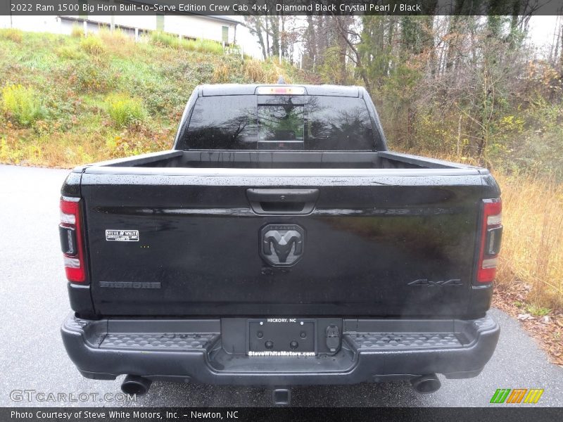 Diamond Black Crystal Pearl / Black 2022 Ram 1500 Big Horn Built-to-Serve Edition Crew Cab 4x4
