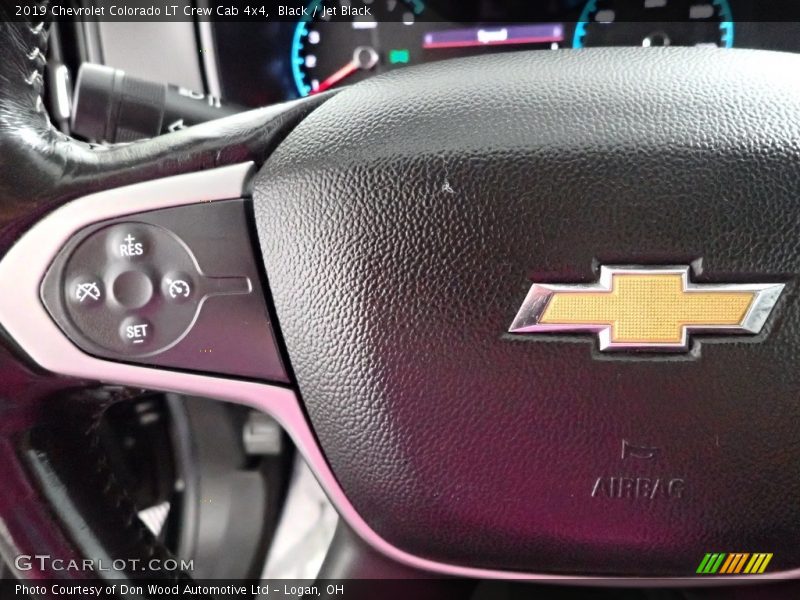 Black / Jet Black 2019 Chevrolet Colorado LT Crew Cab 4x4