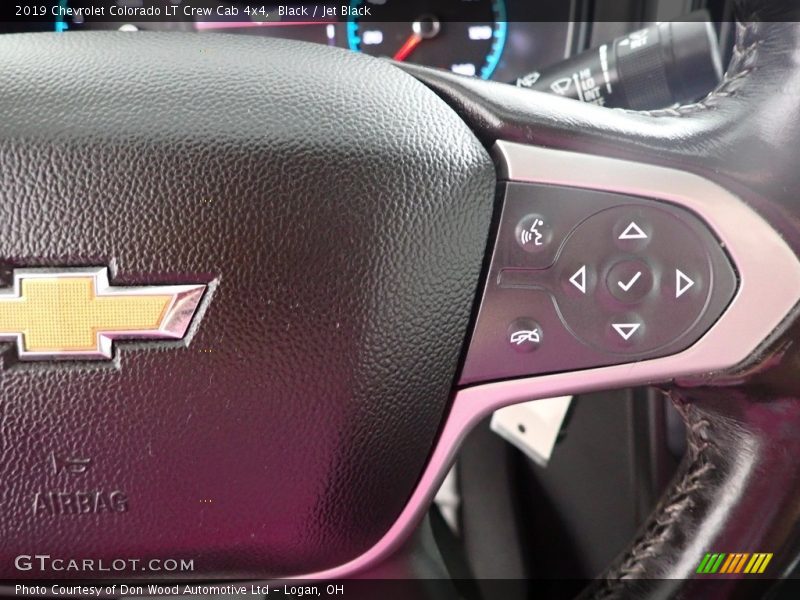 Black / Jet Black 2019 Chevrolet Colorado LT Crew Cab 4x4