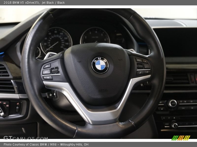 Jet Black / Black 2018 BMW X5 xDrive35i