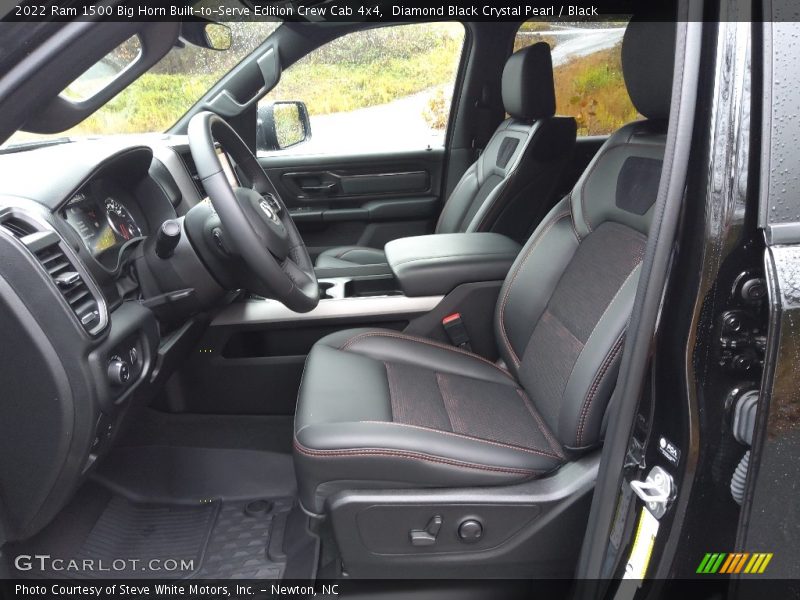  2022 1500 Big Horn Built-to-Serve Edition Crew Cab 4x4 Black Interior