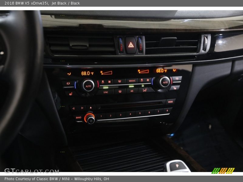 Jet Black / Black 2018 BMW X5 xDrive35i