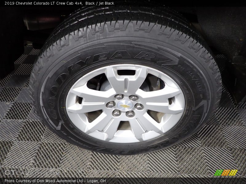 Black / Jet Black 2019 Chevrolet Colorado LT Crew Cab 4x4
