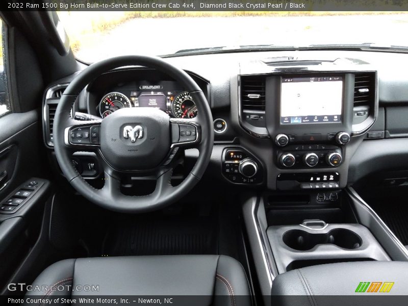 Front Seat of 2022 1500 Big Horn Built-to-Serve Edition Crew Cab 4x4