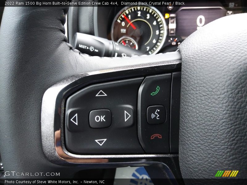  2022 1500 Big Horn Built-to-Serve Edition Crew Cab 4x4 Steering Wheel