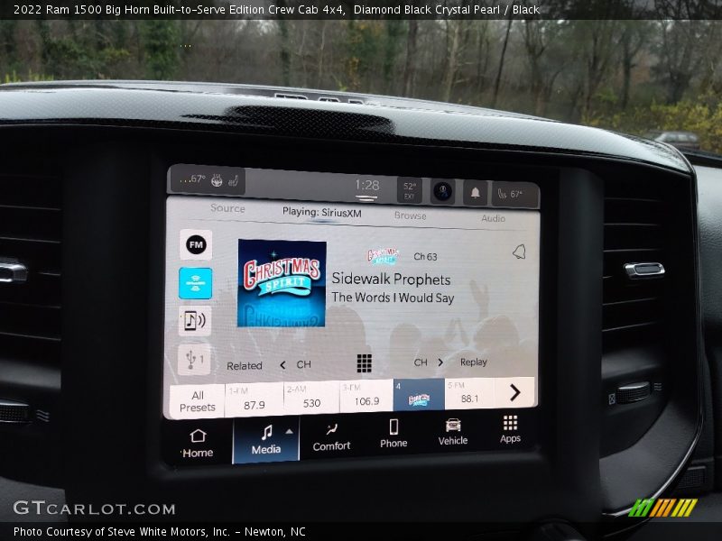 Diamond Black Crystal Pearl / Black 2022 Ram 1500 Big Horn Built-to-Serve Edition Crew Cab 4x4