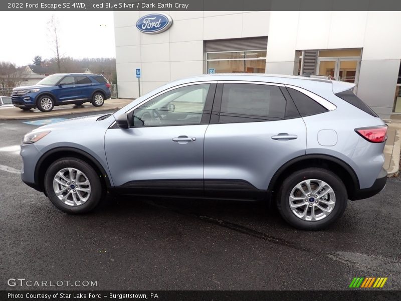  2022 Escape SE 4WD Iced Blue Silver
