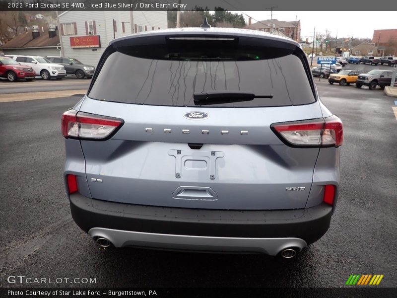 Iced Blue Silver / Dark Earth Gray 2022 Ford Escape SE 4WD