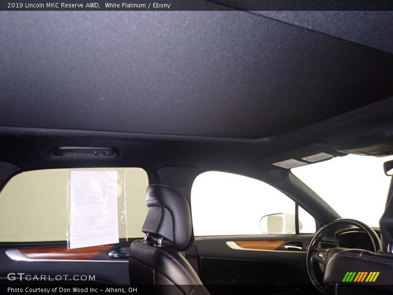 White Platinum / Ebony 2019 Lincoln MKC Reserve AWD